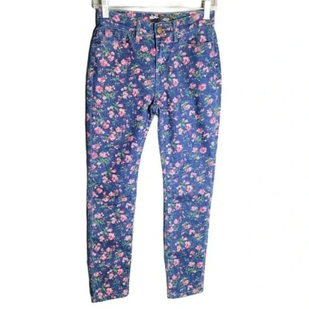 BDG Grazer High Rise Floral Skinny Jeans
